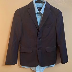 Boys IZOD Suit Jacket & CHAPS Dress Shirt Size 10/12